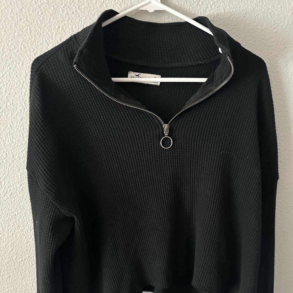 Holster Waffle Pattern Quarter Zip
